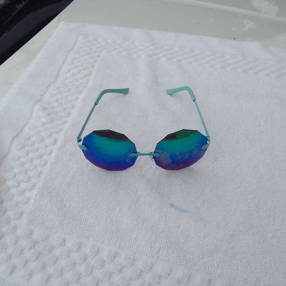 2 pairs of retro-vintage/round/delicate sunglasses, SKU main image 11